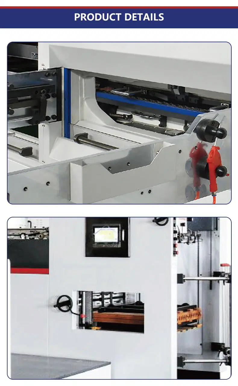 Feeder Feeding Die Cutting Creasing Stripping Machine for Corruated Board Paper Carton Box HD-F1060 Made in China