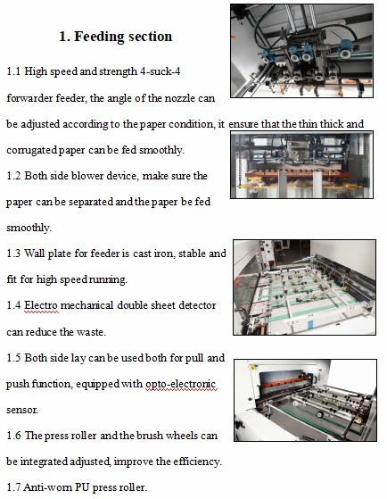 Fully Automatic Non-Stop Feeding Feeder Paper Flatbed Die-Cutting Machine Creasing Auto Die Cutting Machine