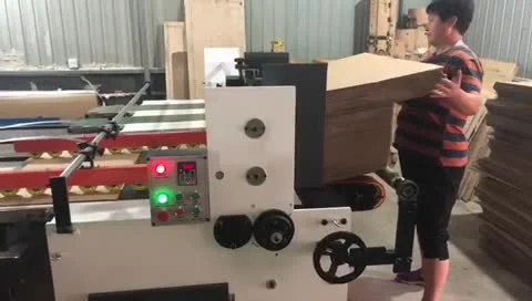 Corrugated Box Semi Automatic Making Packaging Printing Slotting Die Cutting Plant machine