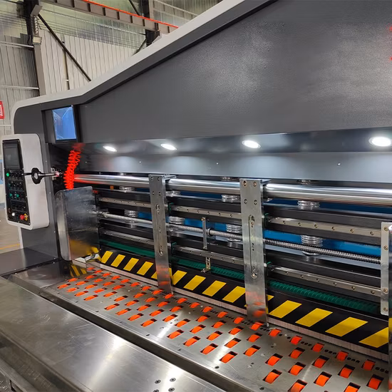 Carton Auto Feeder Flexo Printing Die Cutting Machine Automatic 5
