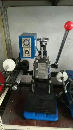 Semi Automatic Portable Manual Cion/Poker Chips Hot Foil Stamping Machine
