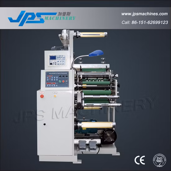 Jps-320c-Tr Automatic Blank Label Printing Paper Rotary Die Cutting &amp; Slitting Rewinding Machine/ Auto Film Sticker Roll Die Cutter Slitter Rewinder