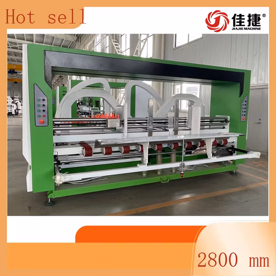 Full Automatic Paper Feeding 3 Colors Printing Slotting Die Cutting Machine