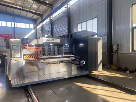 Automatic High Speed Corrugated Carton Box Printing Slotting Die Cutting Machine